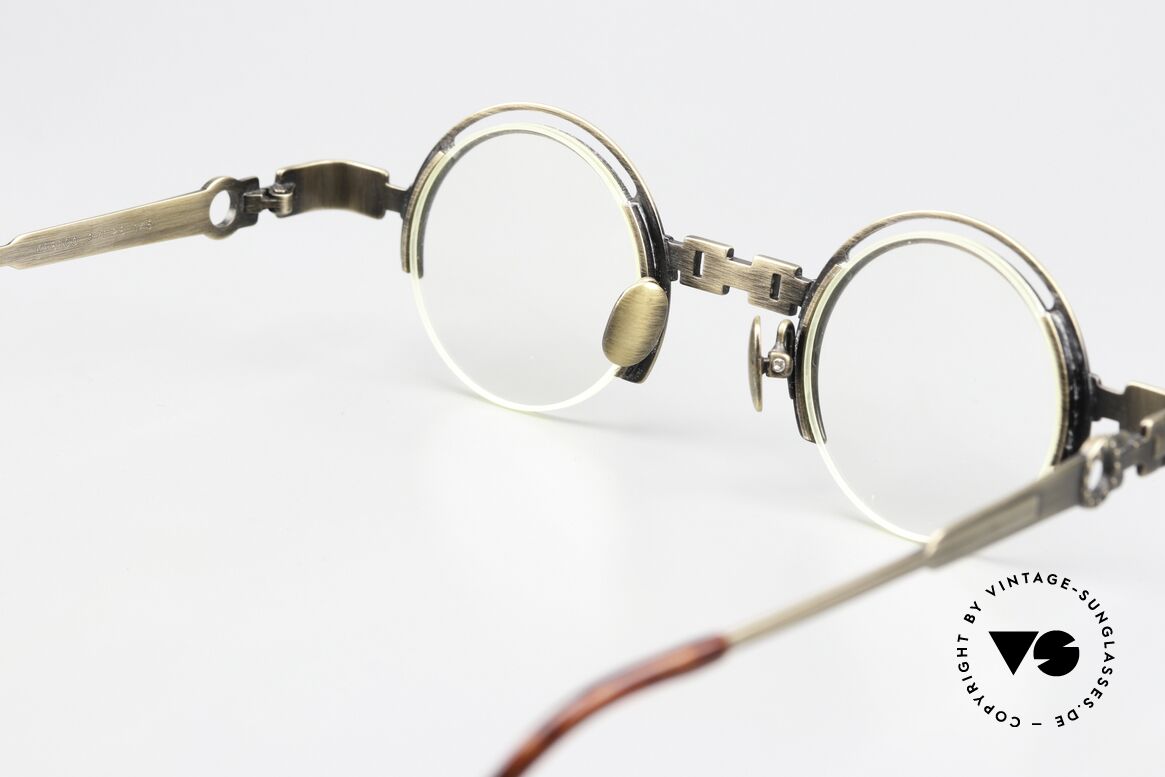 Koure KR8100 Round 90's Steampunk Specs, size 37/28, lens height 37mm = suitable for progressive, Made for Men and Women Koure KR8100 Round 90's Steampunk Specs, size 37/28, lens height 37mm = suitable for progressive, Made for Men and Women