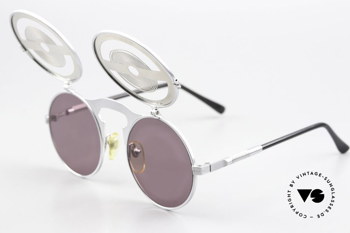 Hi Tek London Flip Up Sunglasses Steampunk, unworn rarity (like all our industrial vintage shades), Made for Men and Women