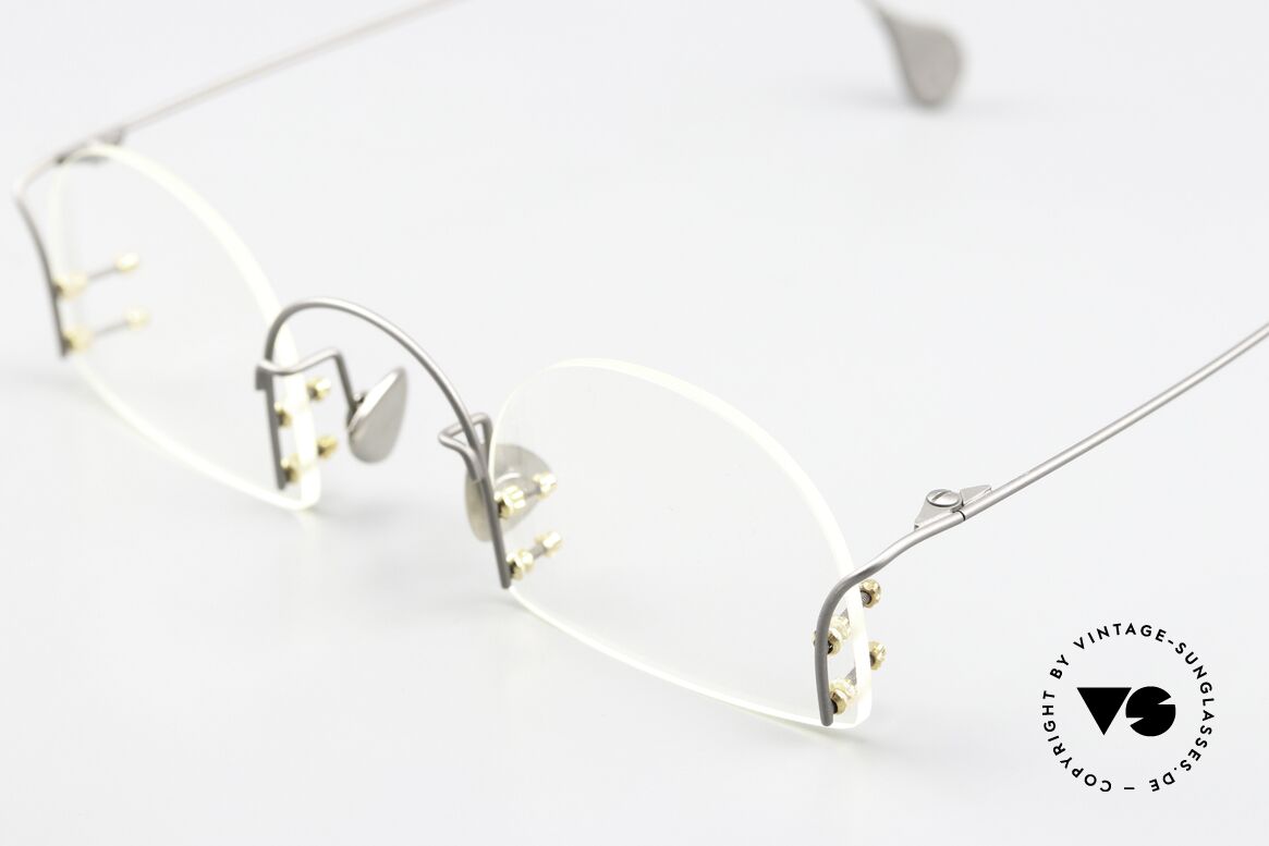 Paul Chiol 2000 Artistic Rimless Glasses 90's, lens size & lens shape can be changed if needed, Made for Men and Women Paul Chiol 2000 Artistic Rimless Glasses 90's, lens size & lens shape can be changed if needed, Made for Men and Women