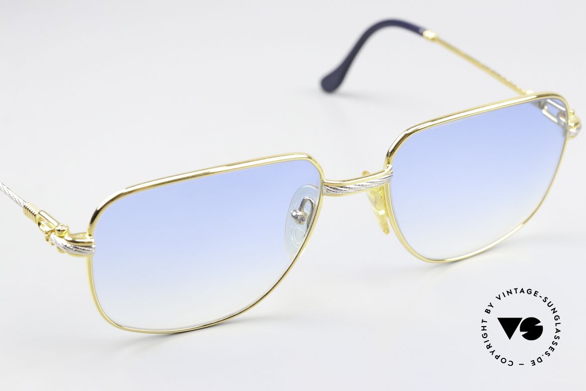 Fred Zephir - M Vintage Collector's Eyewear, unworn with new light-blue gradient lenses, 100% UV, Made for Men