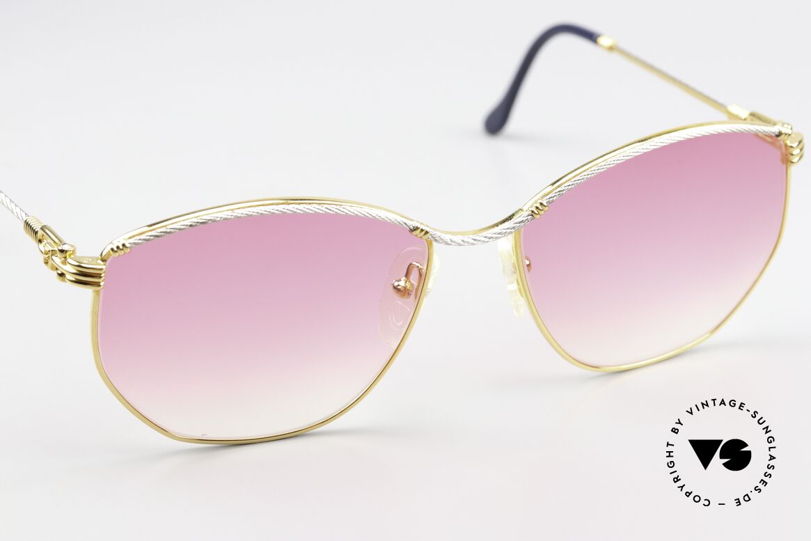 Fred Cythere - L Ladies Luxury Sunglasses, NO RETRO, but a precious old original, in size 57/16, Made for Women Fred Cythere - L Ladies Luxury Sunglasses, NO RETRO, but a precious old original, in size 57/16, Made for Women