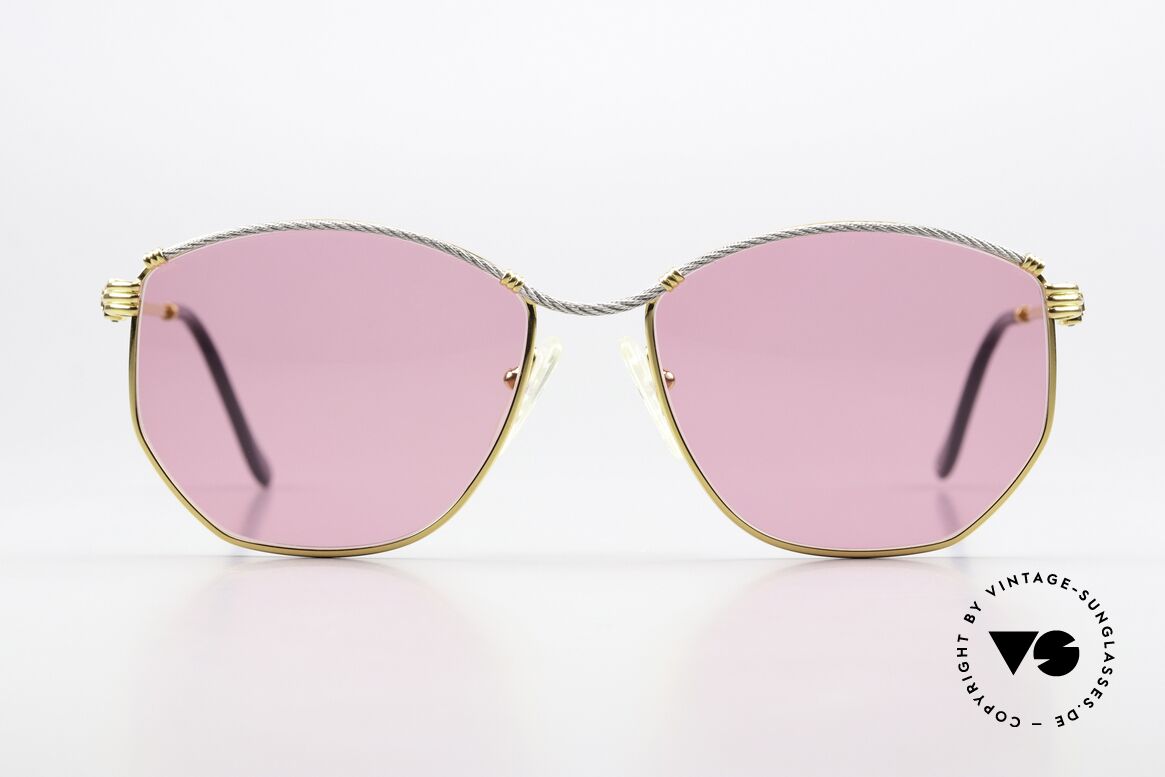 Fred Cythere - M Pink Ladies Sunglasses 90s, marine design (distinctive Fred) in high-end quality, Made for Women Fred Cythere - M Pink Ladies Sunglasses 90s, marine design (distinctive Fred) in high-end quality, Made for Women