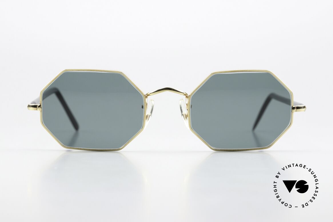 Algha Octag Octagonal 14kt Gold-Filled, 14kt GF (Gold-Filled) frame = filled with real gold, Made for Men and Women