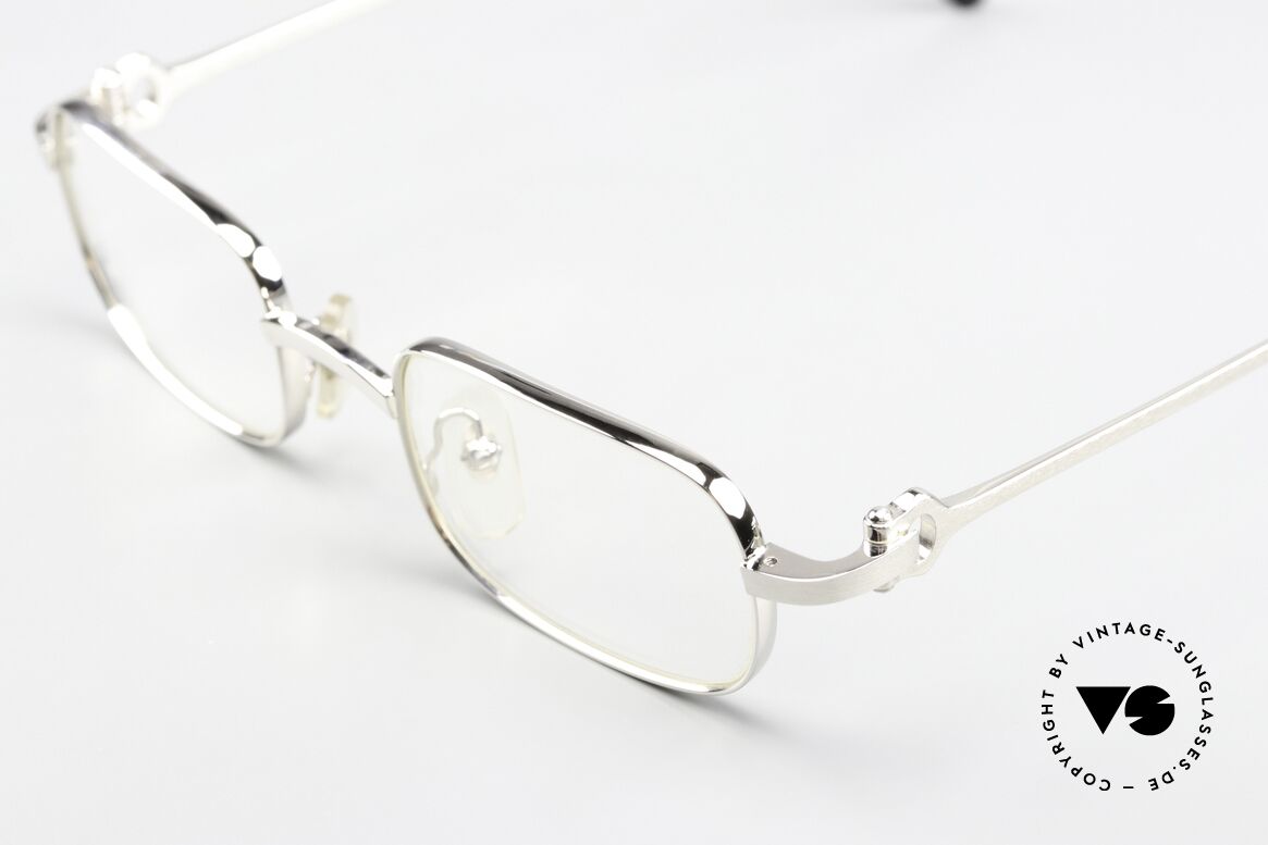 Cartier Dreamer - S 90s Frame Brushed Platinum, orig. Cartier catalogue reference number: T8100364, Made for Men and Women
