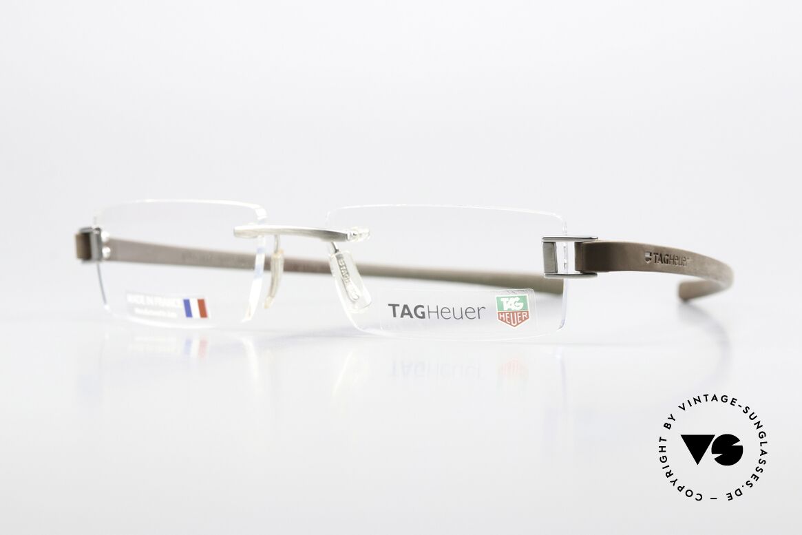 Tag Heuer 7103 Fold Temples Like A Formula 1 Tire, with “racing” temples made of elastomer rubber, Made for Men Tag Heuer 7103 Fold Temples Like A Formula 1 Tire, with “racing” temples made of elastomer rubber, Made for Men
