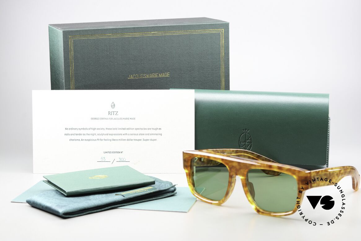 Jacques Marie Mage Ritz Brad Pitt JMM Sunglasses, Size: large, Made for Men