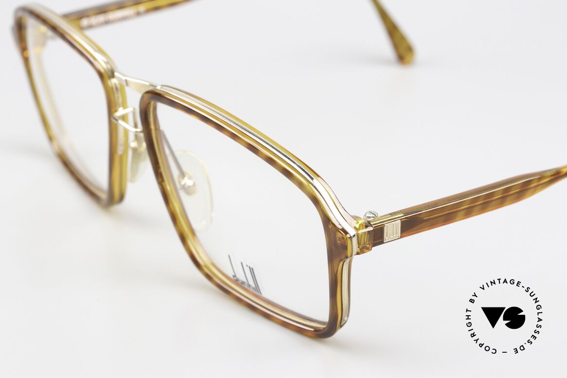 Dunhill 6078 Men's Eyewear From 1989, typically 80's .. with double bridge and discreet pattern, Made for Men Dunhill 6078 Men's Eyewear From 1989, typically 80's .. with double bridge and discreet pattern, Made for Men