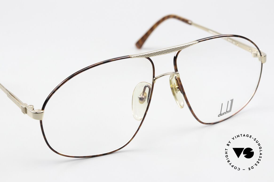 Dunhill 6098 Aviator Glasses 90's Men, NO RETRO eyewear, but a 35 years old designer piece!, Made for Men