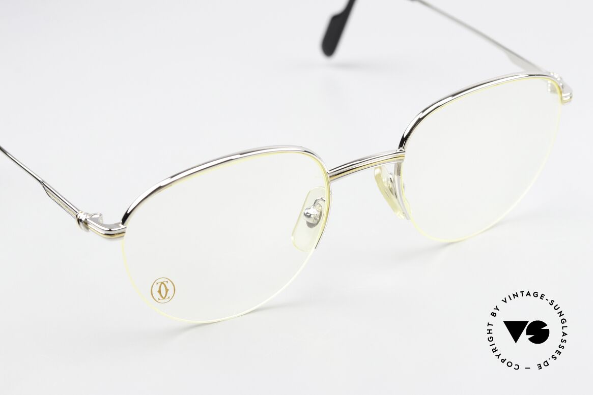 Cartier Colisee - M Panto Luxury Platinum Frame, functionality & pure lifestyle (Colisee = Colosseum), Made for Men and Women