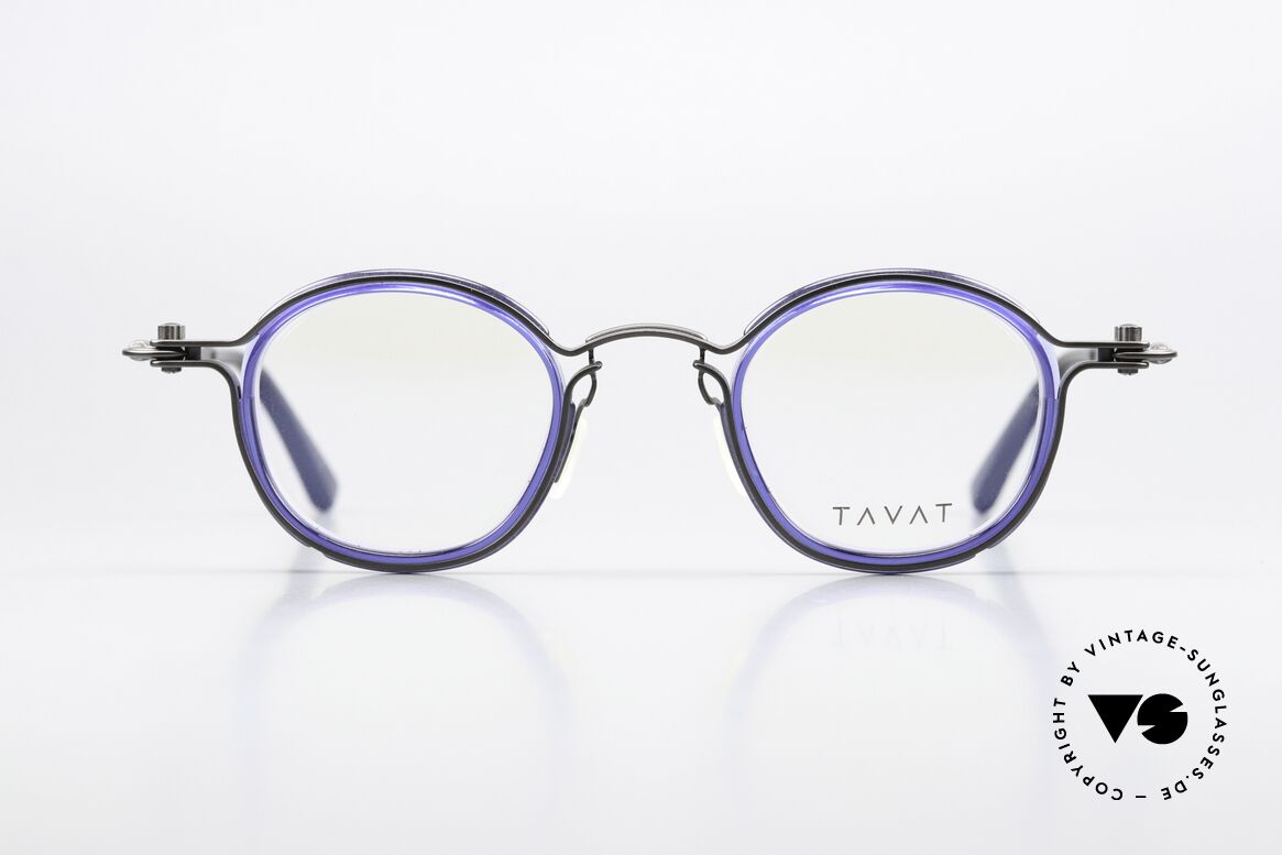Tavat Pantos Steampunk Style Eyeglasses, TAVAT eyeglasses; model Pantos RC8 in size 46-25, Made for Men and Women Tavat Pantos Steampunk Style Eyeglasses, TAVAT eyeglasses; model Pantos RC8 in size 46-25, Made for Men and Women