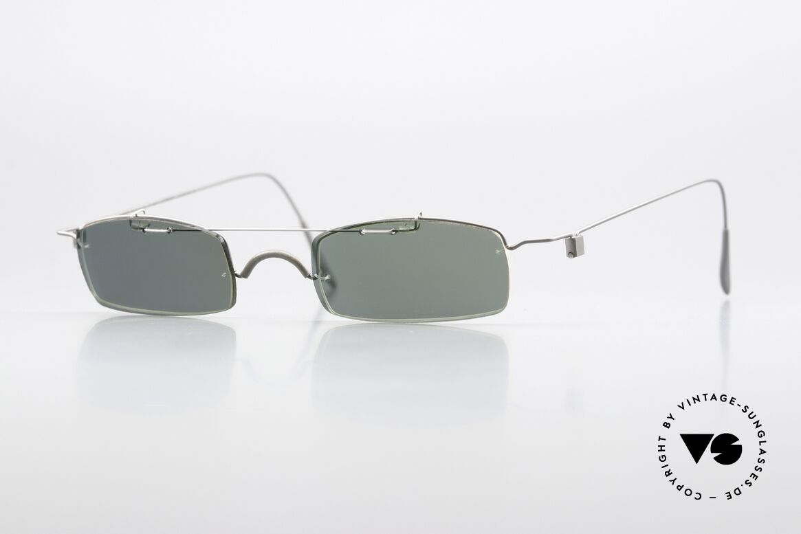 Markus T D15 Titanium Frame Clip-On, vintage frame by Markus T (a.k.a. Temming), D15 4525, Made for Men and Women