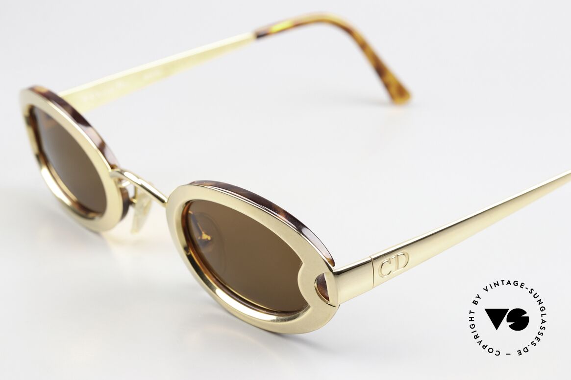 Christian Dior 2916 Limited Edition Shades 1995, very precious (amber-colored and 22kt gold-plated), Made for Women Christian Dior 2916 Limited Edition Shades 1995, very precious (amber-colored and 22kt gold-plated), Made for Women