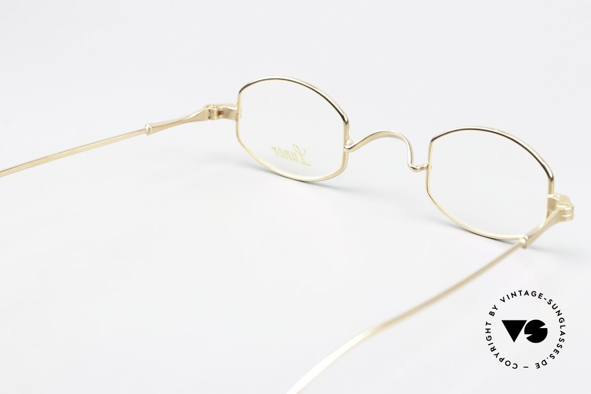 Lunor II 02 Small Frame Gold Plated, Size: extra small, Made for Men and Women