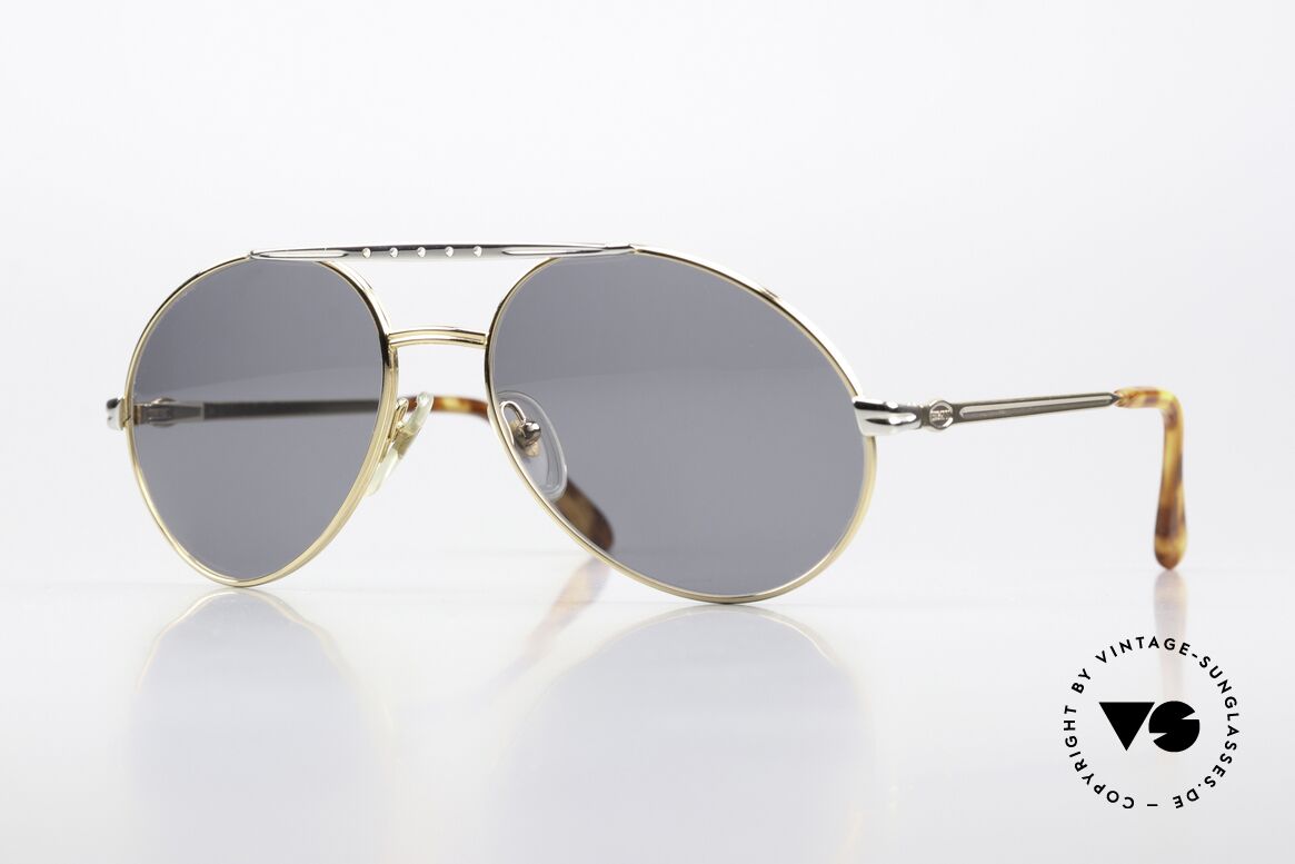 Bugatti 02926 Men's Sunglasses 1980's Large, very elegant Bugatti men's 80's designer sunglasses, Made for Men