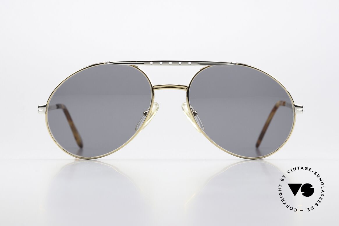 Bugatti 02926 Men's Sunglasses 1980's Large, made around 1985 in France (1st class spring hinges), Made for Men