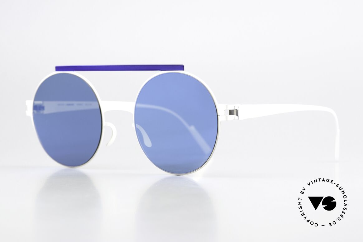 Mykita Verbal HIP POP ARTIST Sunglasses, spectacular round sunglasses for women and men, Made for Men and Women