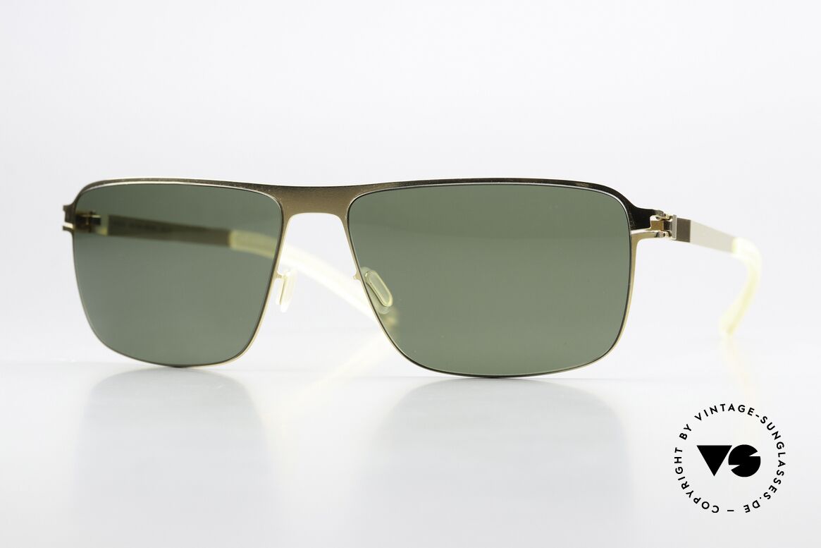 Mykita Greyson With Polarized Sun Lenses, Mykita sunglasses, GREYSON in size 58-14, color 013, Made for Men