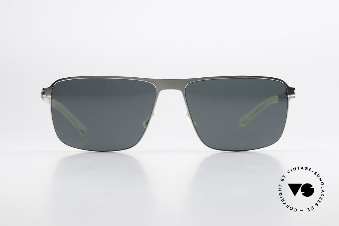 Mykita Greyson Classic Sunglasses Silver, classic shades from the NO1 collection (made in 2018), Made for Men