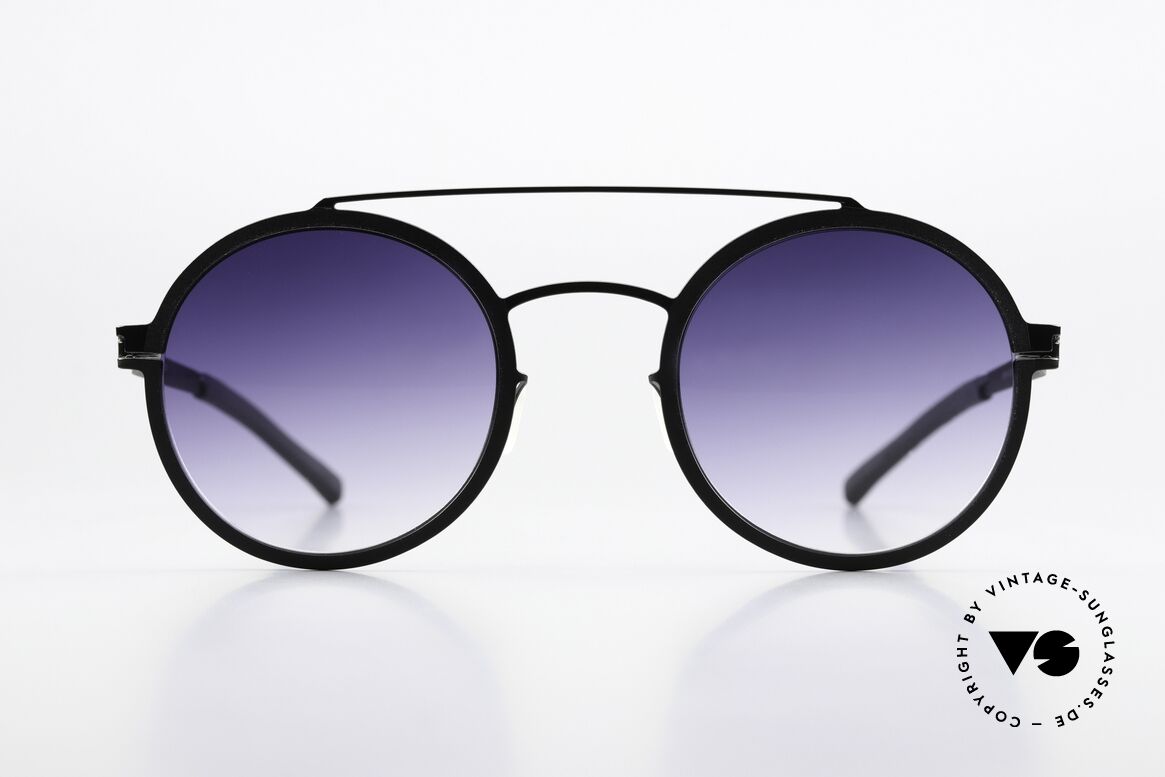 Mykita Lupita Purple Gradient Sun Lenses, round glasses, Decades Sun-Collection (women & men), Made for Men and Women