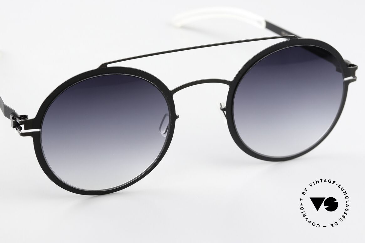 Mykita Lupita Gray Gradient Sun Lenses, unworn model from 2018, with original case by MYKITA, Made for Men and Women