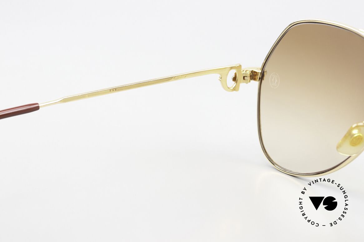 Cartier Vendome Solid Gold - L 18kt Solid Gold Sunglasses 80's, this one-time luxury Cartier model is !!NOT FOR SALE!!, Made for Men