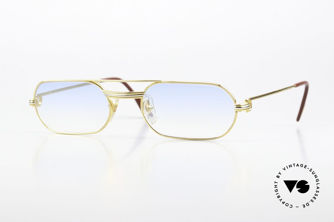 Cartier MUST LC - M Vintage Eyewear From 1983, MUST: the first model of the Lunettes Collection '83, Made for Men