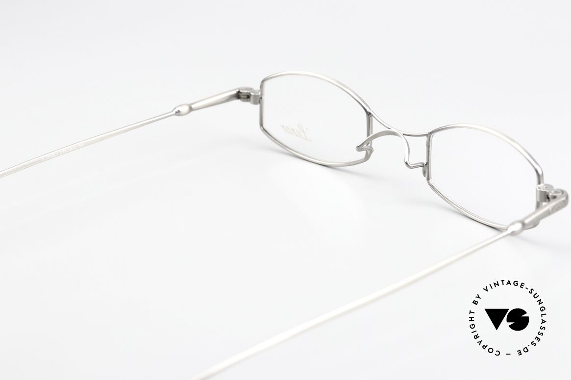 Lunor X-Bridge Oval Square A Classic In Antique Silver, Size: small, Made for Men and Women