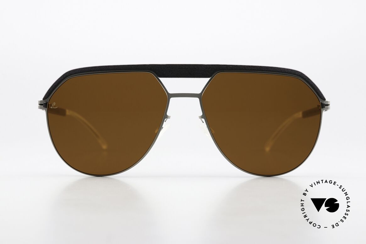 Mykita Leica ML02 State Of The Art Sunglasses, collaboration with the high-end camera brand LEICA, Made for Men