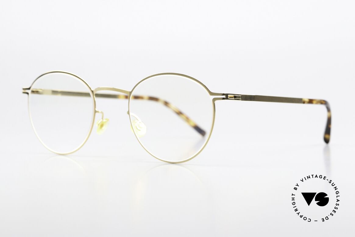 Mykita Tona Small Panto Frame Glossy Gold, color 013 "Glossy Gold" (glasses for ladies and gents), Made for Men and Women