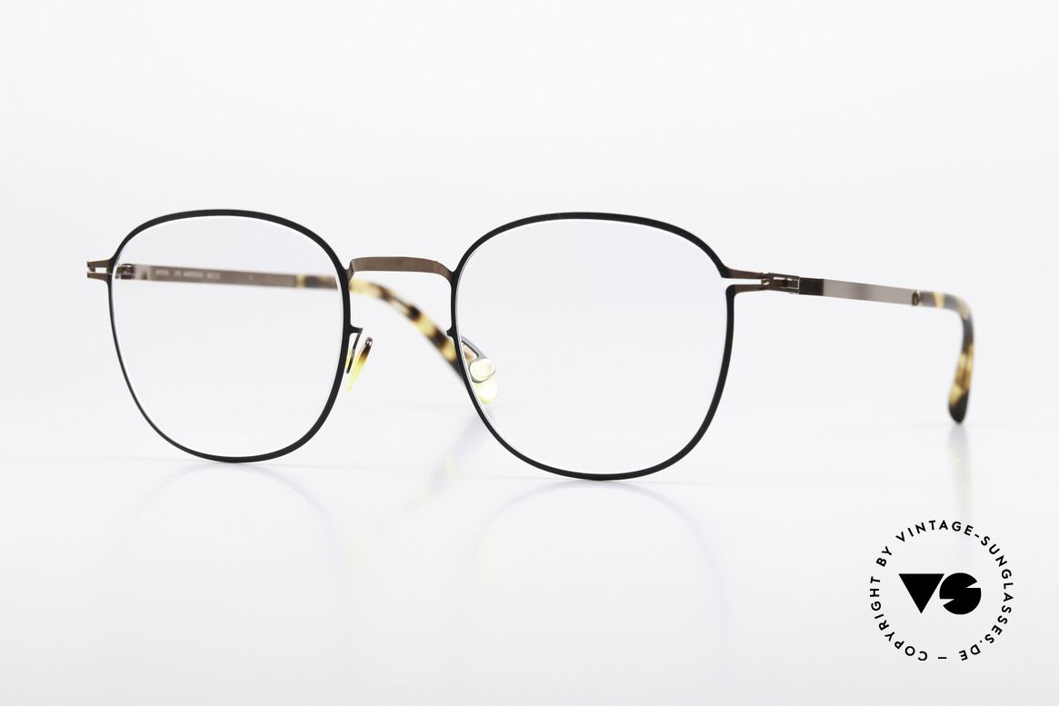 Mykita Andersson Shiny Copper Black Frame, Mykita eyeglasses, men's model Andersson; size 48-21, Made for Men