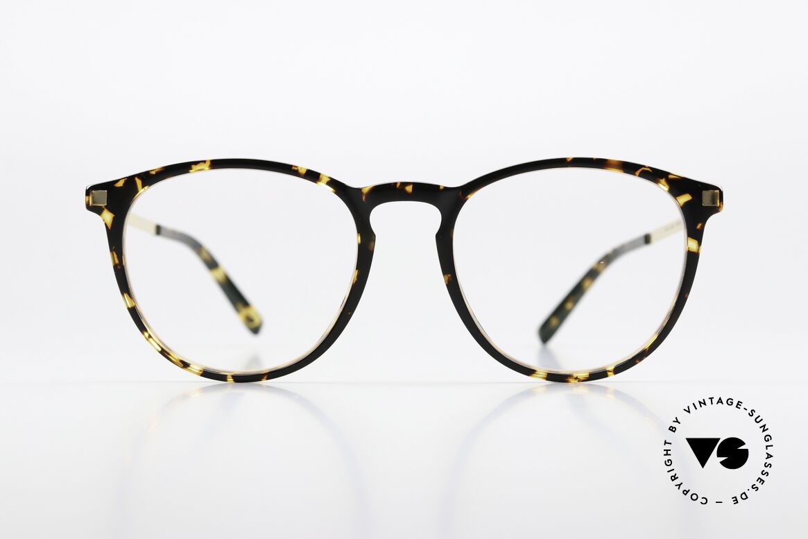 Mykita Nukka Trinidad / Glossy Gold Color, panto glasses from the LITE collection (women & men), Made for Men and Women