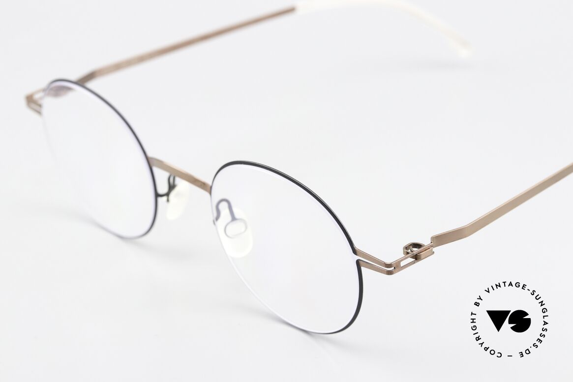 Mykita Yorin 2018's Lite Collection Frame, interesting color code 262: 'Shiny Copper and Black', Made for Men and Women