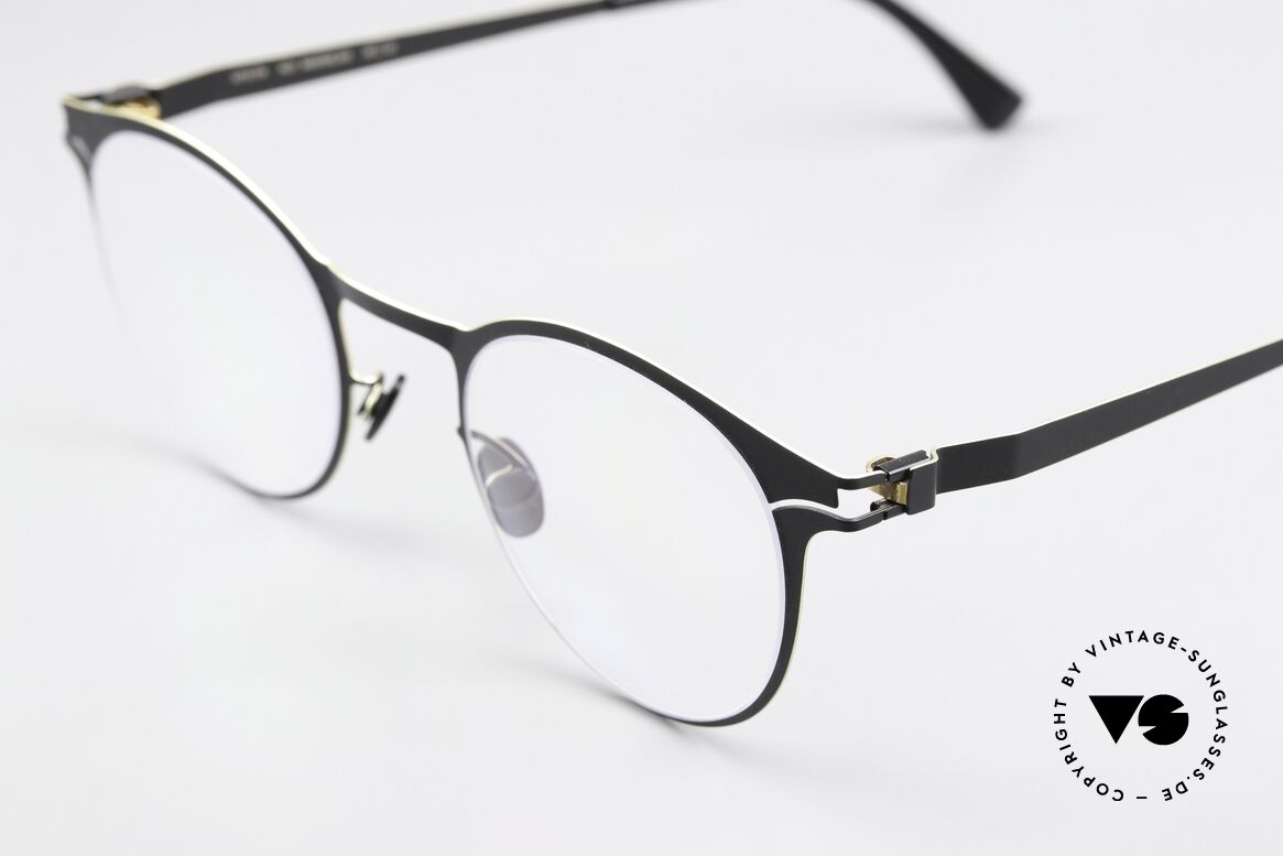 Mykita Maximilian Panto Frame Black Gold Edges, well-known top quality (handmade in Germany, Berlin), Made for Men and Women