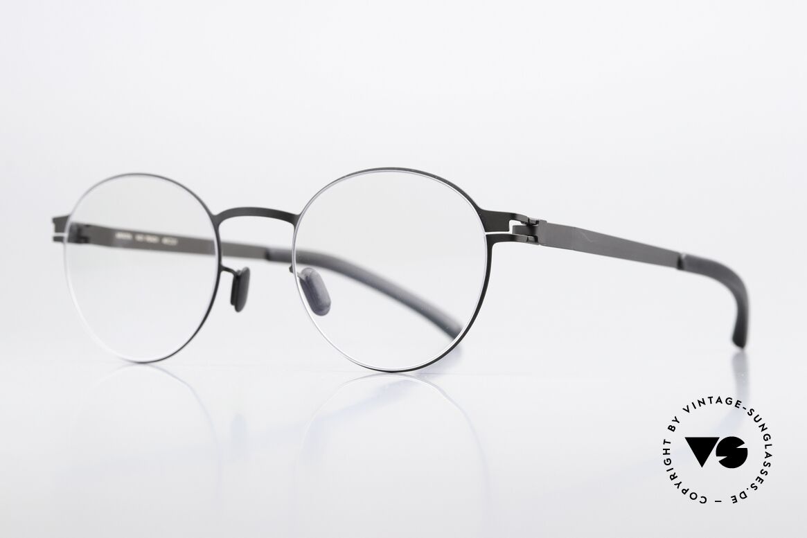 Mykita Peach No1 Collection 2017 - 2019, color code 002 'Black'  = women's & men's eyeglasses, Made for Men and Women
