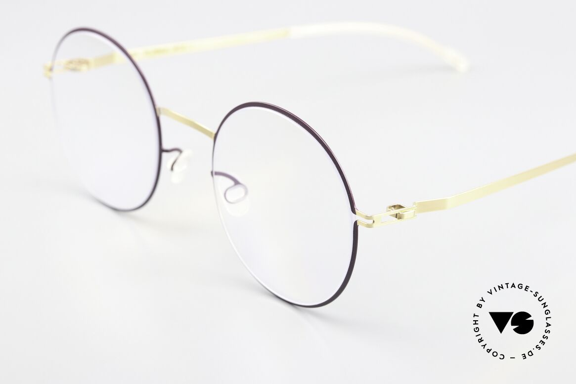 Mykita Pernilla Round Eyewear Gold Plum, well-known top quality (handmade in Germany, Berlin), Made for Women