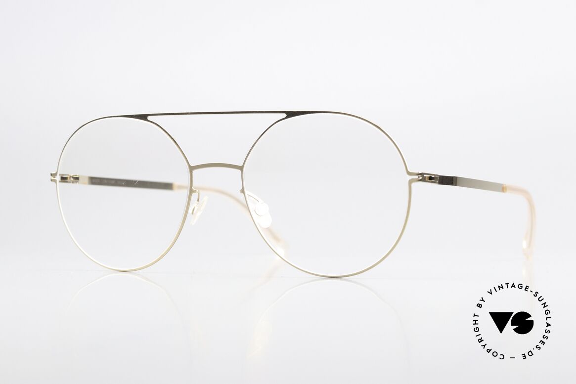 Mykita Lonne Ladies Specs Champagne Gold, Mykita glasses, model LITE Lonne, size 54-18, col 291, Made for Women