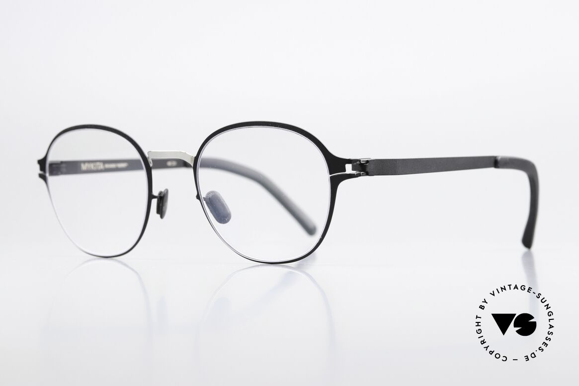 Mykita Gerrit Decades Series 2014 to 2016, color 052 "Silver/Black" = glasses for ladies & gents, Made for Men and Women