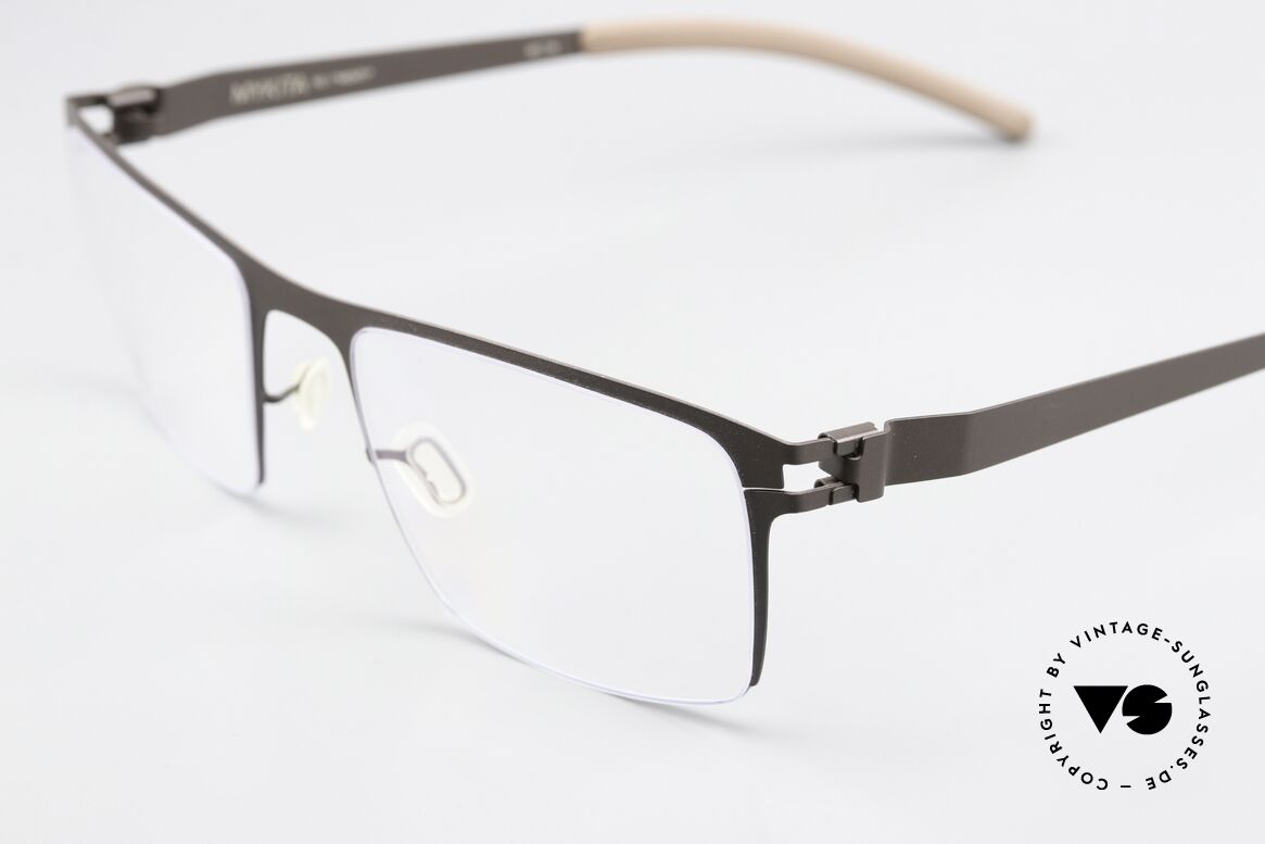 Mykita Monty Square Frame Brown Petrol Blue, well-known top quality (handmade in Germany, Berlin), Made for Men