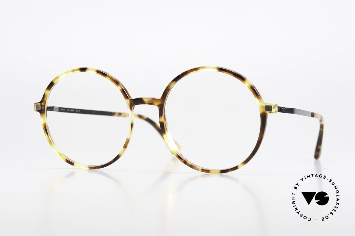 Mykita Anana Feminine Round Eyeglasses, Mykita eyeglasses, model Anana, size 54-19, col. 916, Made for Women