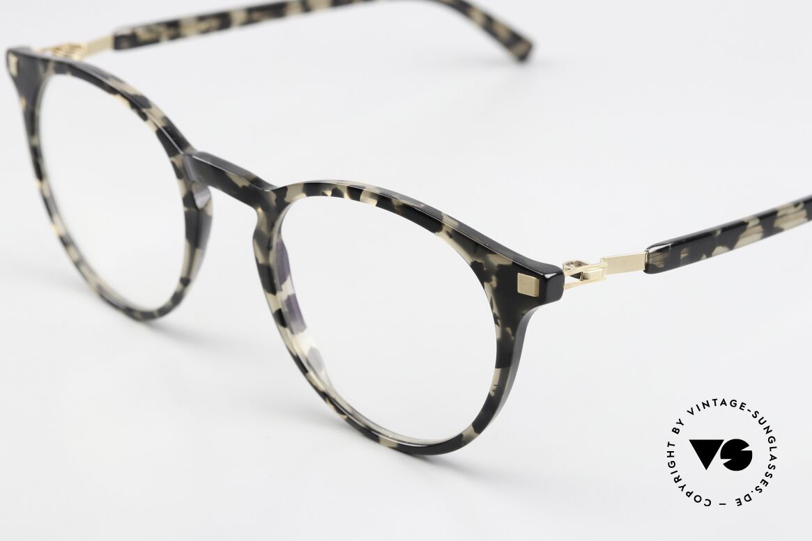 Mykita Alfur Antigua / Champagne Gold, acetate frame front with characteristic Mykita temples, Made for Men and Women
