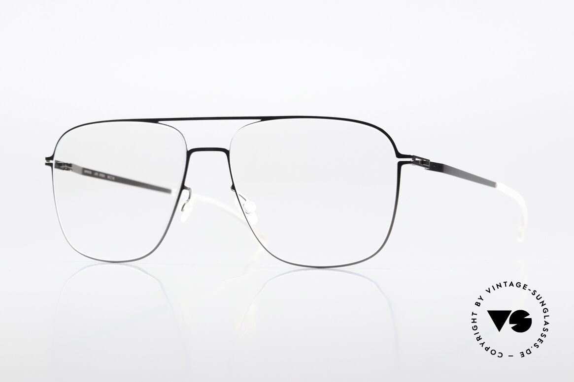 Mykita Steen Square Metal Frame For Men, Mykita glasses, model LITE Steen, size 56-16, col 328, Made for Men