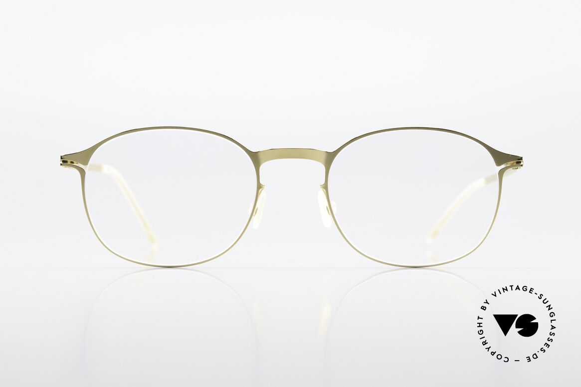 Mykita Toimi Ladies Metal Frame Glossy Gold, metal specs, LITE collection made from 2017-2018, Made for Women