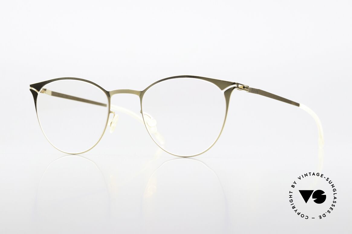 Mykita Gesa Classic Ladies Specs Glossy Gold, Mykita ladies glasses, GESA, size 48-19, color 013, Made for Women