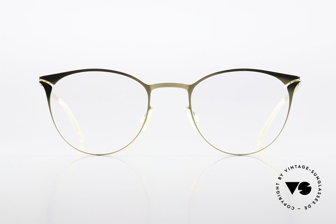 Mykita Gesa Classic Ladies Specs Glossy Gold, metal specs, LITE collection made from 2017-2018, Made for Women
