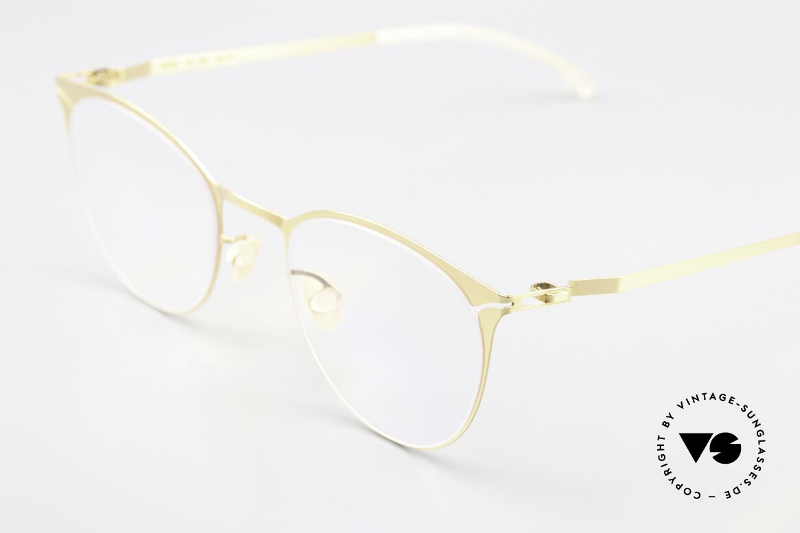 Mykita Gesa Classic Ladies Specs Glossy Gold, well-known top quality, handmade in Germany, Berlin, Made for Women