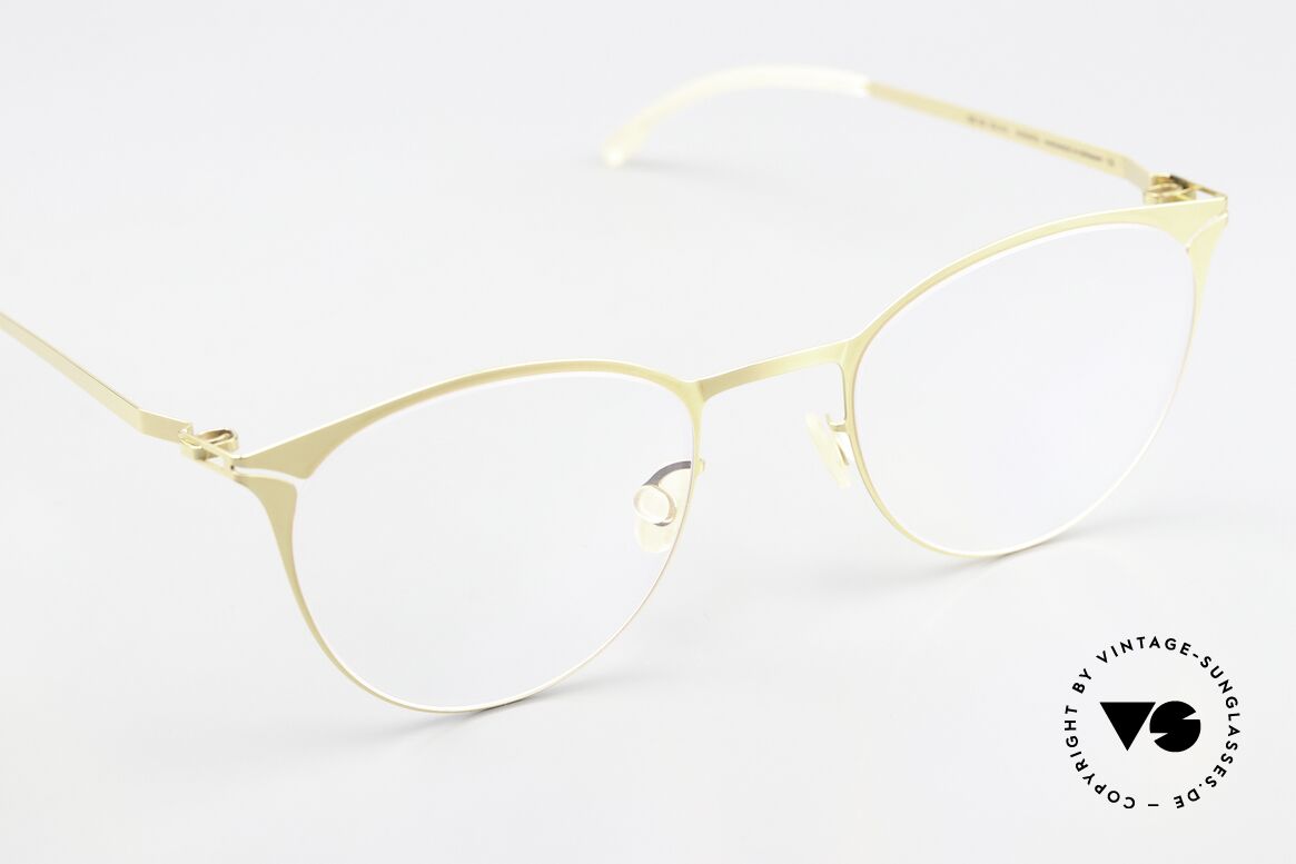 Mykita Gesa Classic Ladies Specs Glossy Gold, unworn model with full original packaging by MYKITA, Made for Women