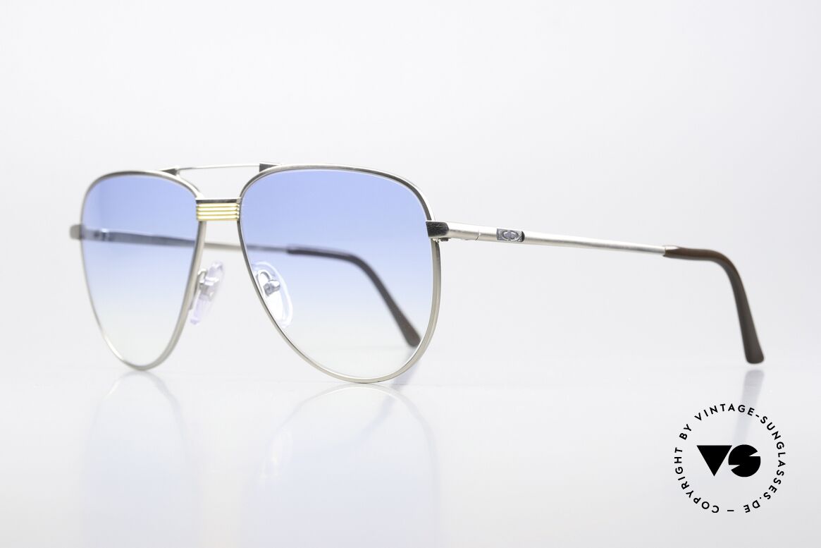 Christian Dior 2330 80's Men's XL Shades Titanium, the old Dior luxury models are all 'made in Japan', Made for Men