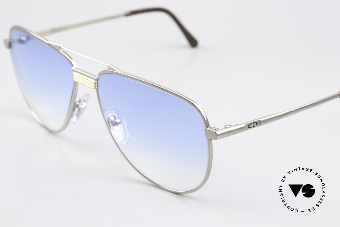 Christian Dior 2330 80's Men's XL Shades Titanium, manufacturing costs 1989 = 120 DM (app. 75 USD), Made for Men