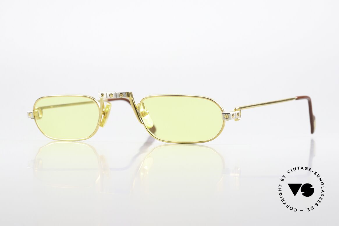 Cartier Demi Lune Santos - L Limited L Version From 1987, Demi Lune = the world famous reading glasses by CARTIER, Made for Men and Women