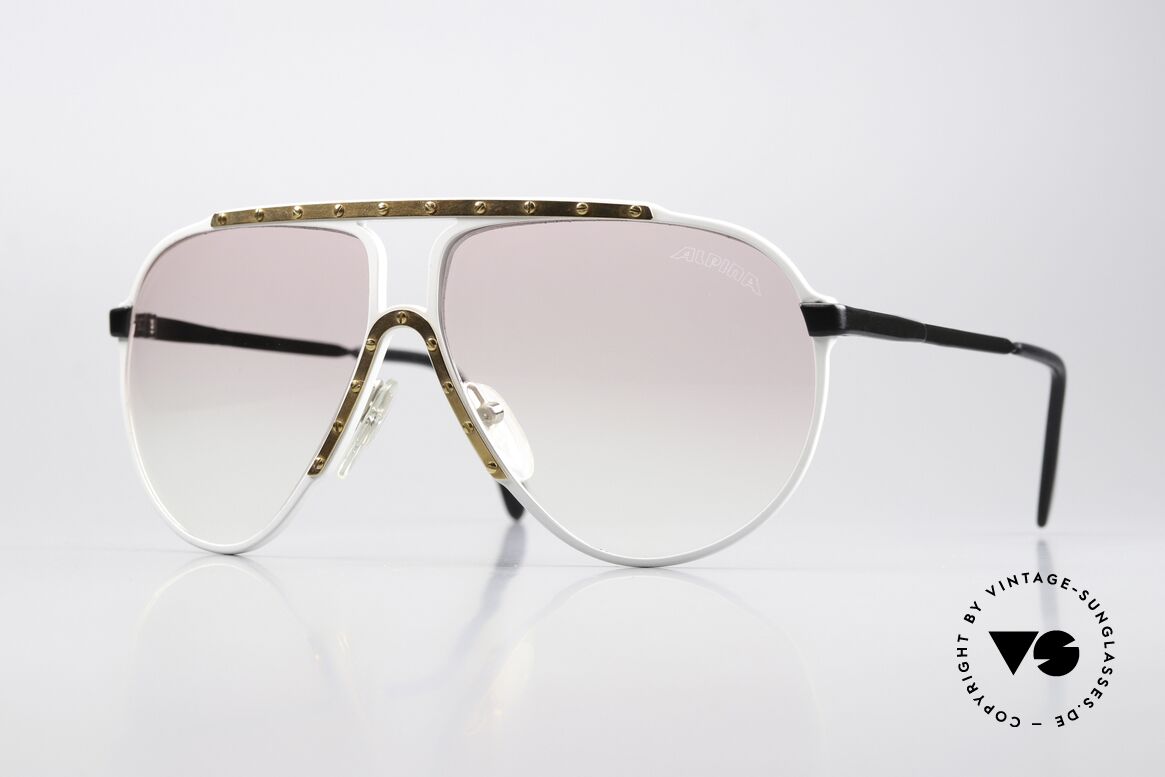 Alpina M1 Ultra Rare Pink Gradient Lens, Limited Edition of the legendary Alpina M1 glasses, Made for Men and Women Alpina M1 Ultra Rare Pink Gradient Lens, Limited Edition of the legendary Alpina M1 glasses, Made for Men and Women